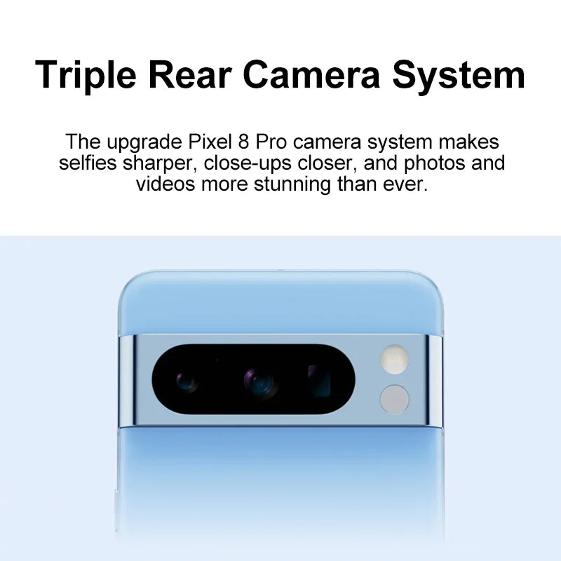 Google Pixel 8 Pro 5G: Tensor G3, 120Hz LTPO OLED Display & 50MP Kamera