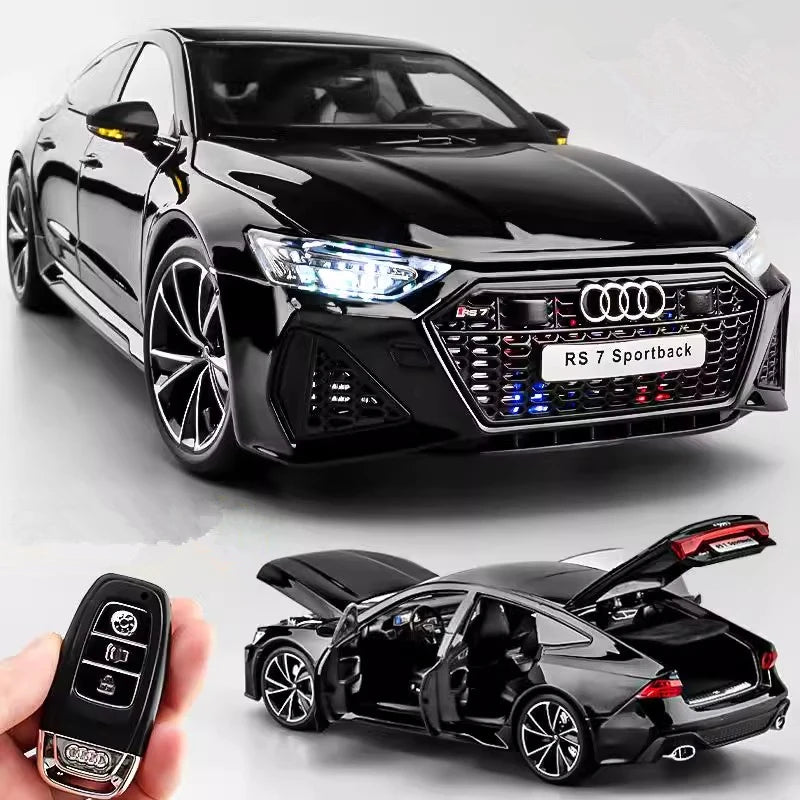 1:18 Audi RS7 RC Modellauto mit Sound & Licht – Ferngesteuerter Sportwagen