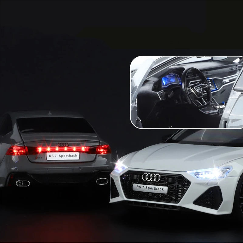 1:18 Audi RS7 RC Modellauto mit Sound & Licht – Ferngesteuerter Sportwagen