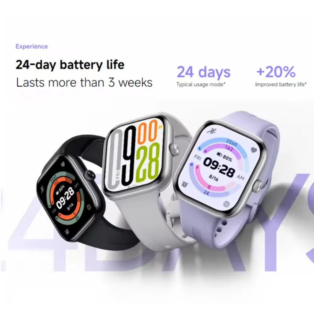 Xiaomi Redmi Watch 5: 2.07" AMOLED-Display, 5-System-GNSS & Bluetooth-Anrufe