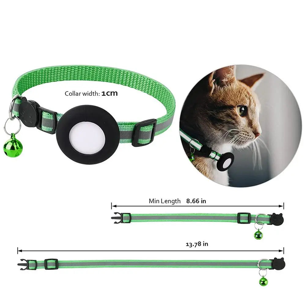 Halsband für Katzen mit Schutzhülle für Anti Tracker