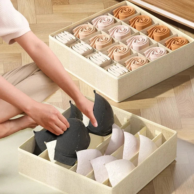 Unterwäsche BH Aufbewahrungsbox Höschen Socken Aufbewahrungsboxen Kleiderschrank Kleidung Organizer Schubladen