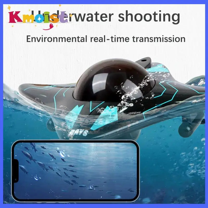 RC Boot U-Boot mit Kamera Unterwasser 6CH Fernbedienung Wifi FPV Fernbedienung Boote Radio Control - Trasti