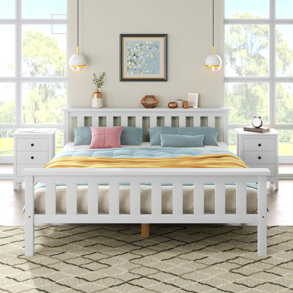 Gepolstertes Doppelbett (140/90x200 cm) mit verstellbarem Kopfteil – Modern & Stilvoll