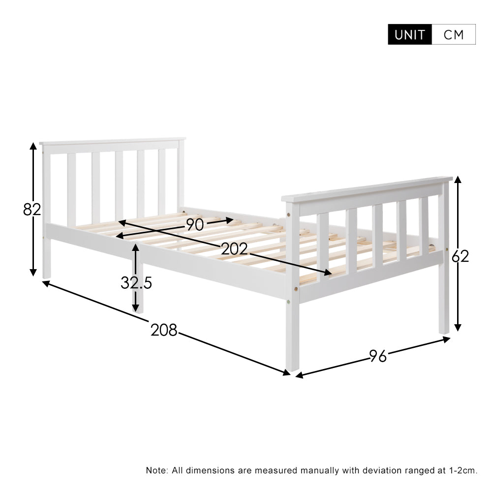 Gepolstertes Doppelbett (140/90x200 cm) mit verstellbarem Kopfteil – Modern & Stilvoll
