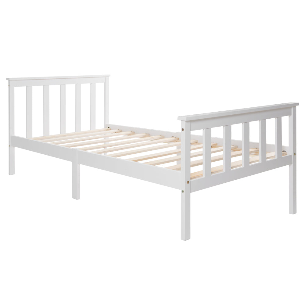 Gepolstertes Doppelbett (140/90x200 cm) mit verstellbarem Kopfteil – Modern & Stilvoll