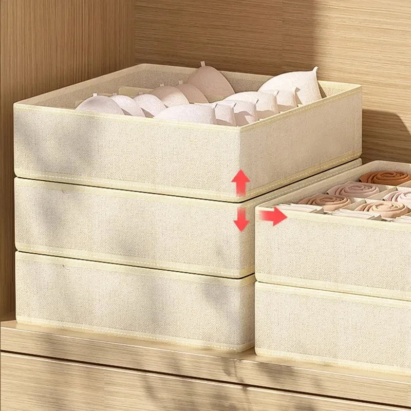 Unterwäsche BH Aufbewahrungsbox Höschen Socken Aufbewahrungsboxen  Kleiderschrank Kleidung Organizer Schubladen
