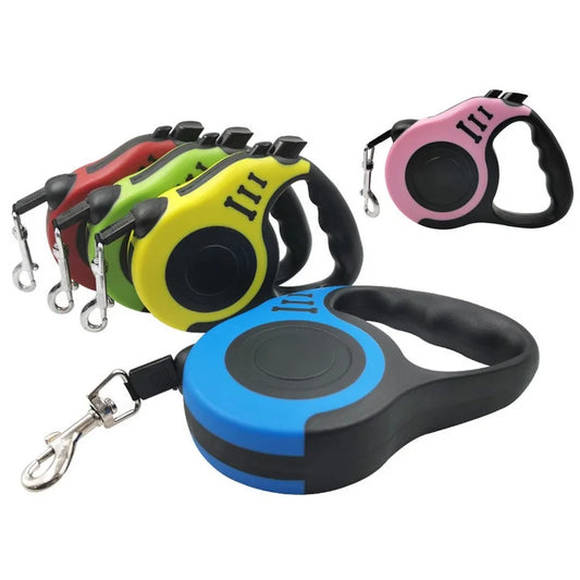 3 Meter 5 Meter einziehbare Hundeleine  Automatische flexible Leine für kleine mittlere große Hunde