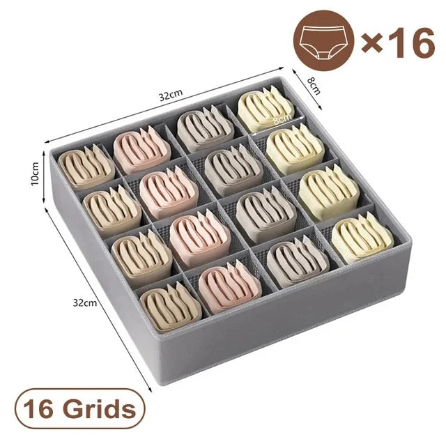 Unterwäsche BH Aufbewahrungsbox Höschen Socken Aufbewahrungsboxen  Kleiderschrank Kleidung Organizer Schubladen