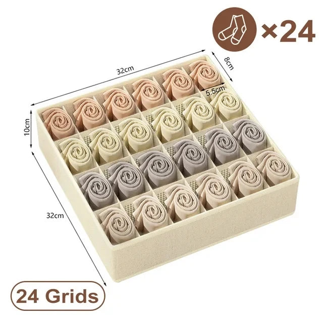 Unterwäsche BH Aufbewahrungsbox Höschen Socken Aufbewahrungsboxen  Kleiderschrank Kleidung Organizer Schubladen