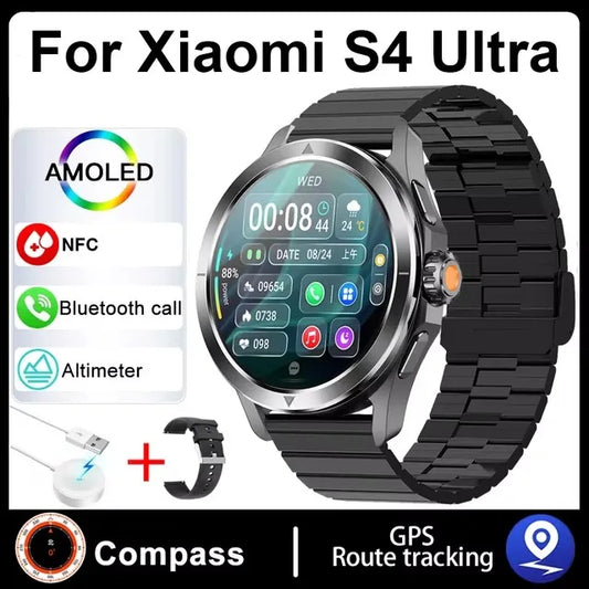 Xiaomi S4 Ultra: Outdoor Sport Smartwatch mit 1.53" AMOLED, NFC & GPS