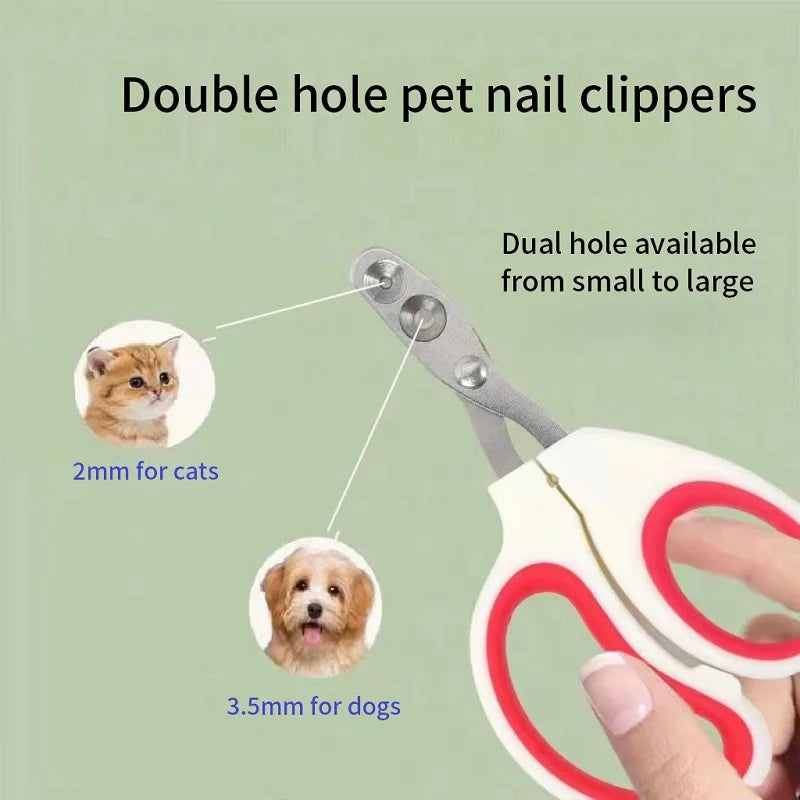 Professionelle Katzennagelknipser für kleine Katze Hund Edelstahl