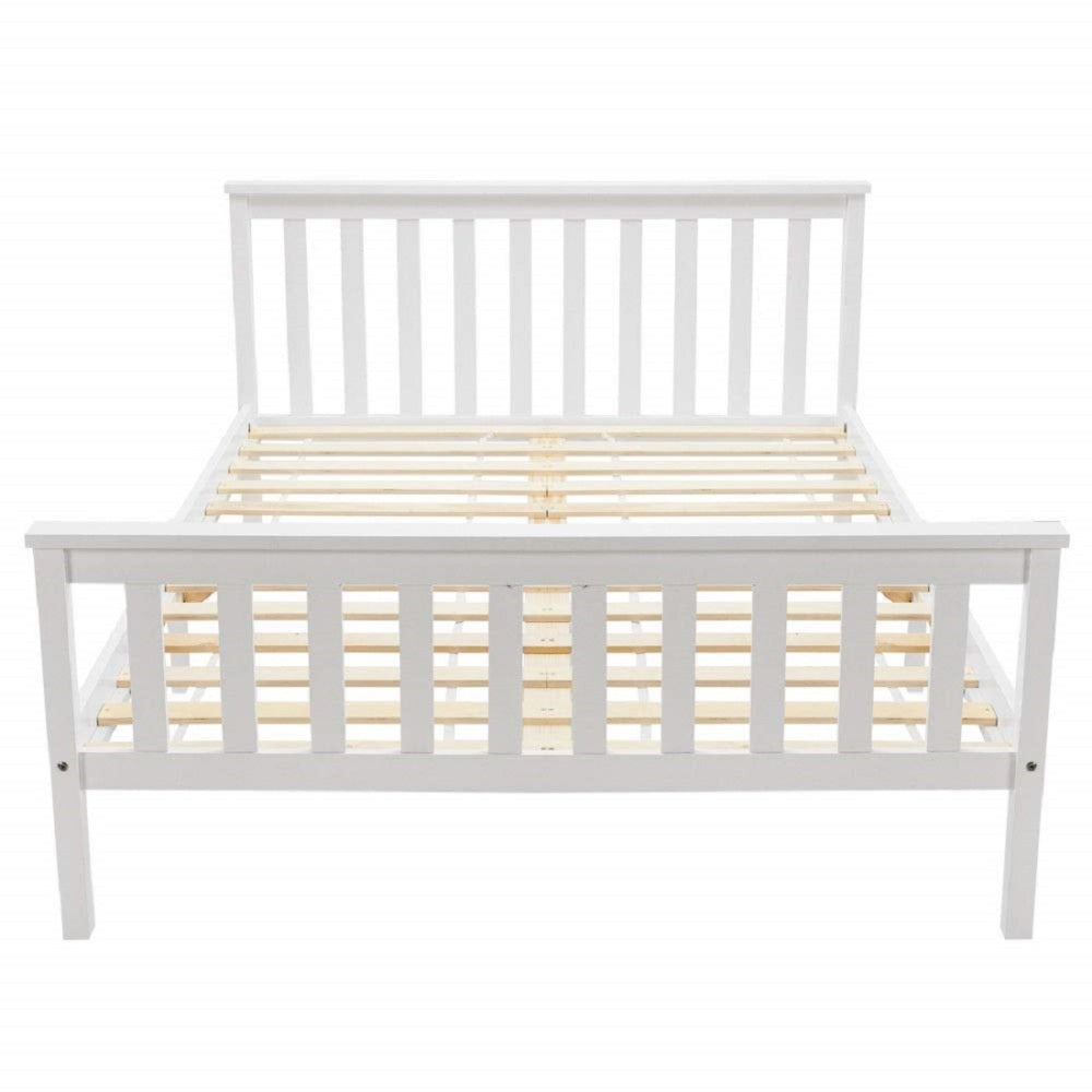 Gepolstertes Doppelbett (140/90x200 cm) mit verstellbarem Kopfteil – Modern & Stilvoll