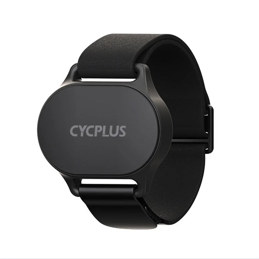 CYCPLUS Herzfrequenzsensor Armband – Bluetooth & ANT+ Fitnessmonitor für Garmin, Wahoo & GPS Fahrradcomputer